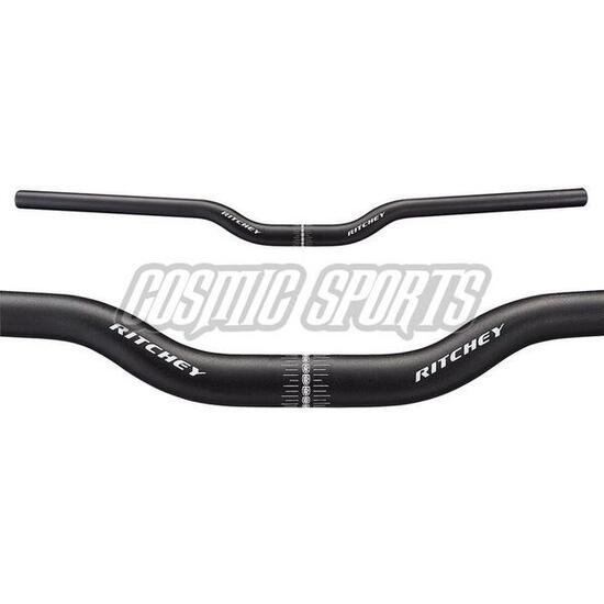 Ritchey RL1 Rizer Lenker, 25.4mm, 670x30mm, 9°/0°, OE Verpackung, bb black