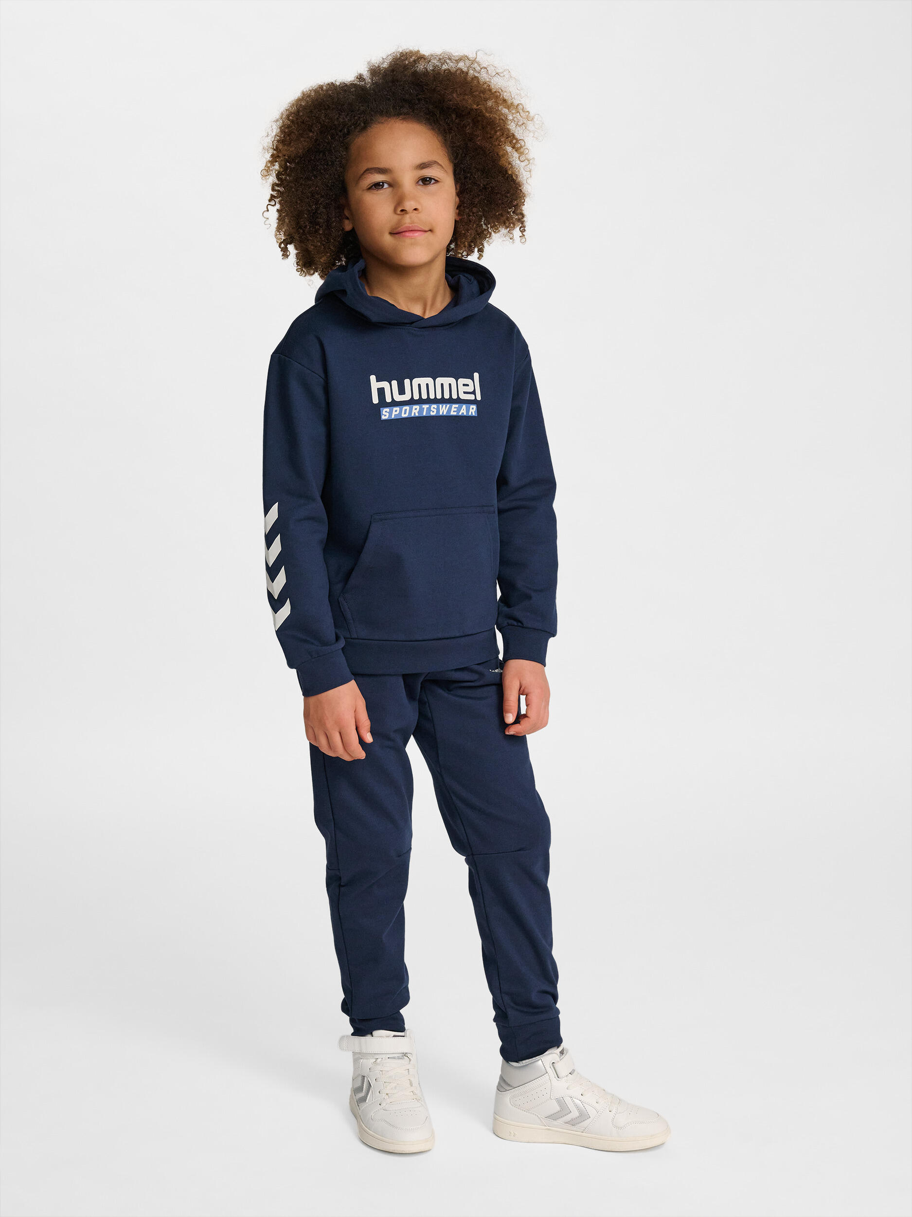 Camisola com capuz para criança Hummel Logo 4/7