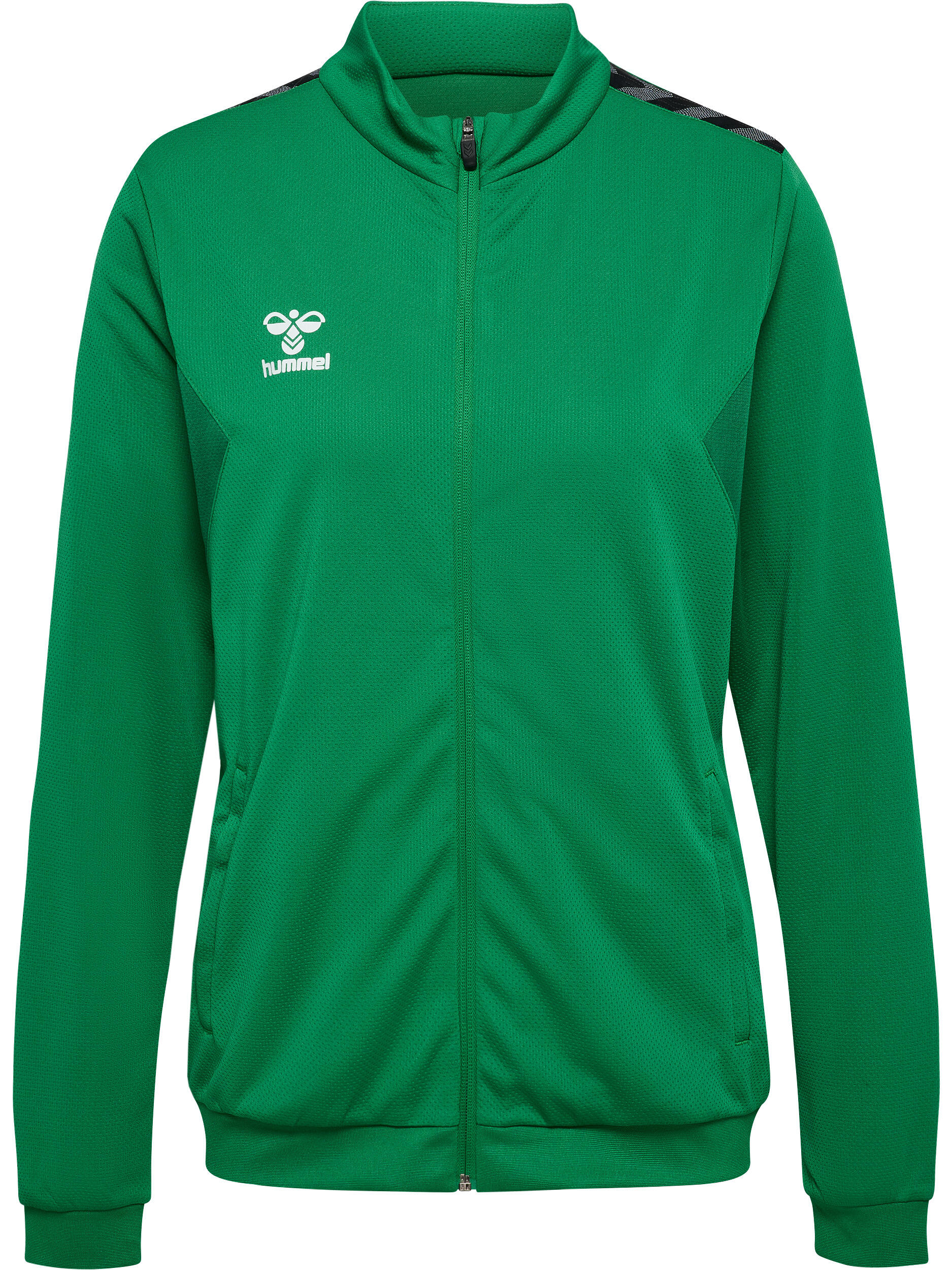 Giacca tuta donna in poliestere con zip Hummel Authentic 5/7