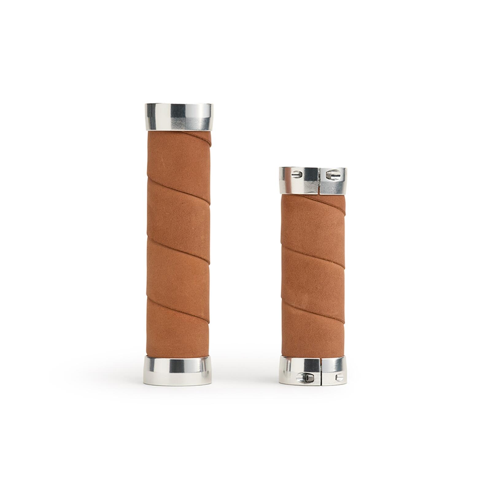 BROOKS Handvatten Slender Leather Grips 100/130Mm Aged