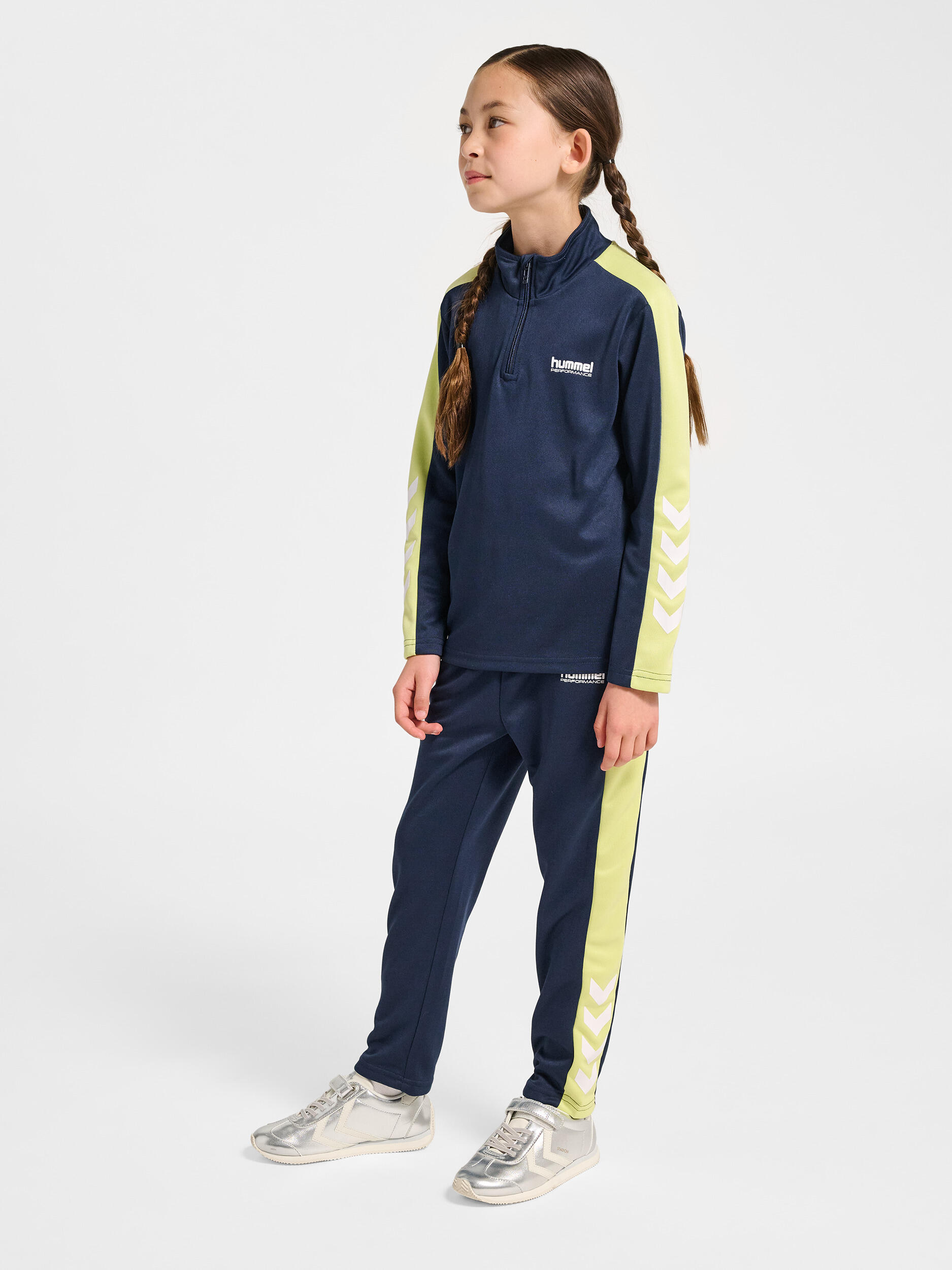 Rits Sweatshirt Hmljr Goal Uniseks Kinderen 4/7