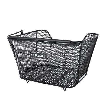 Basil Hinterradkorb Lesto 32x41,5x27 cm, schwarz, engmaschig