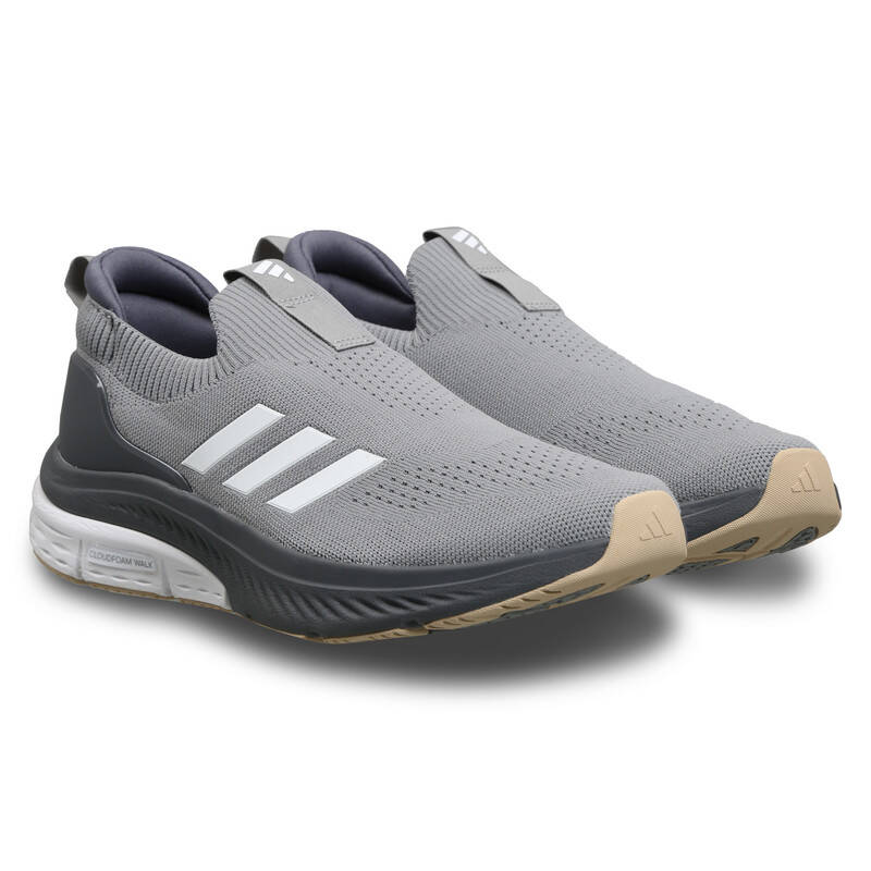 Adidas Cloudfoam Walk Lounger Men Walking Shoes Grey -  1