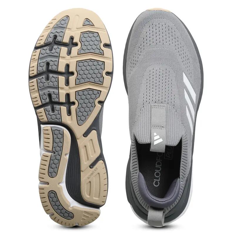 Adidas Cloudfoam Walk Lounger Men Walking Shoes Grey -  4