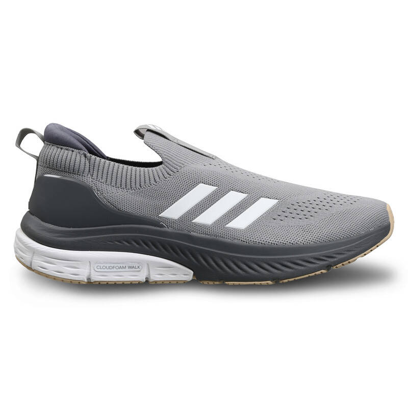 Adidas Cloudfoam Walk Lounger Men Walking Shoes Grey -  3