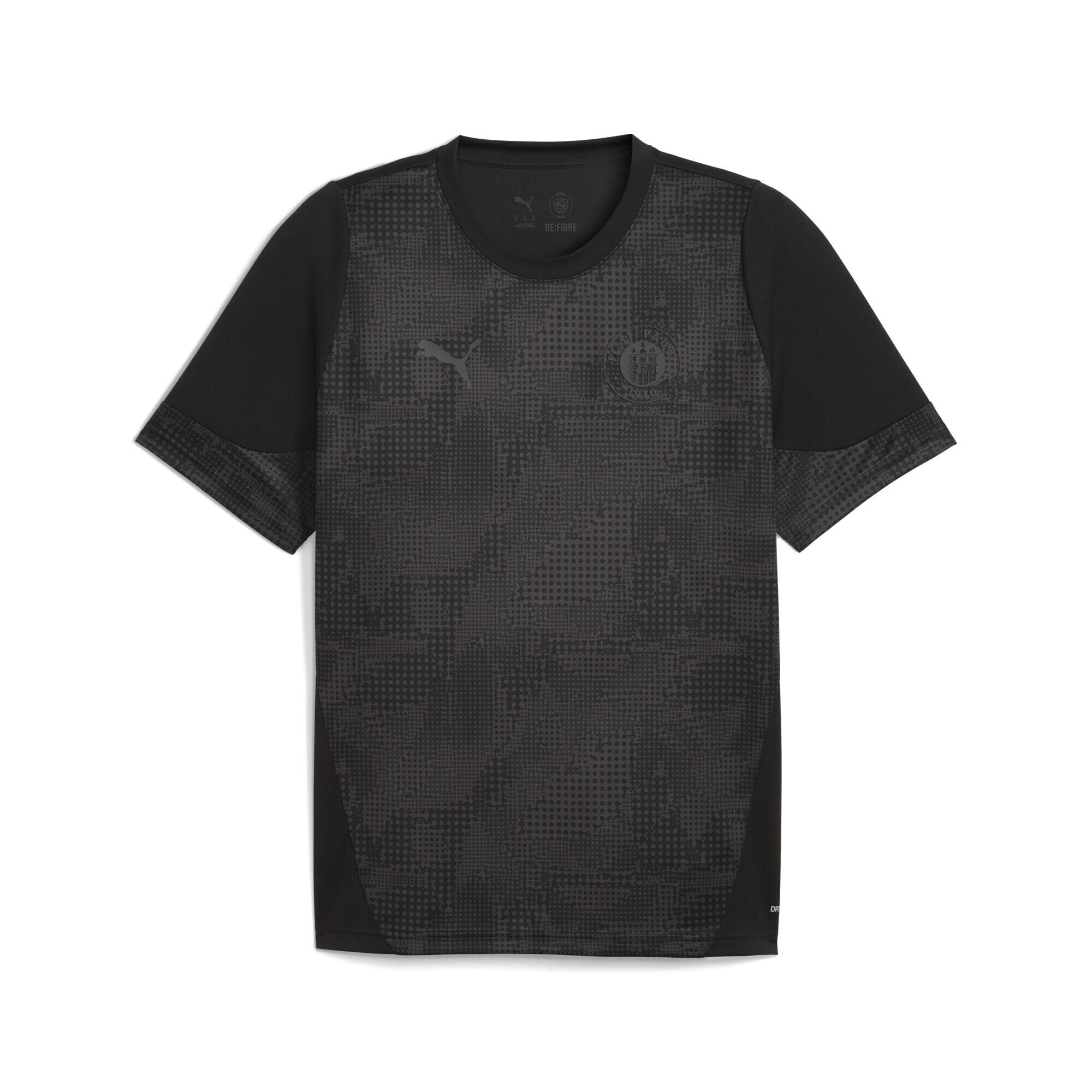 PUMA Maglia da allenamento FC St. Pauli da uomo PUMA Black Flat Dark Gray