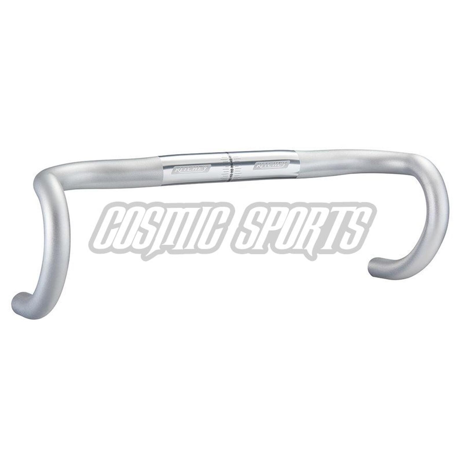 Guidon Vélo Ritchey Classic Drop - Aluminium, 31.8 Mm, Largeur 40 Cm, Couleur Argent Poli