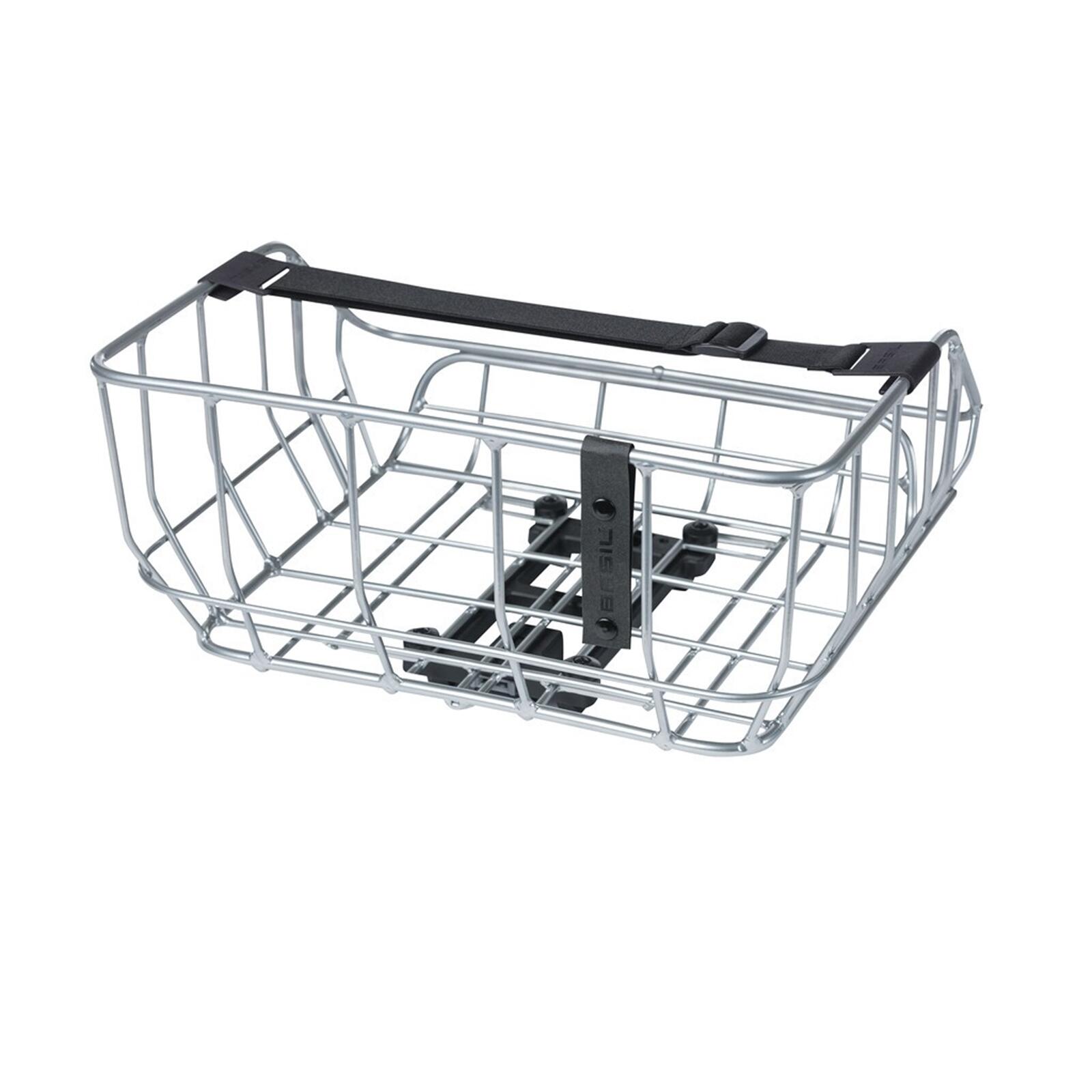 Kosz Rowerowy Portland Tył Mik 25 Liter 43 X 36 X 22 Cm - Chrom