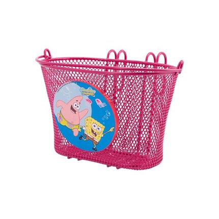 Panier vélo enfant BIKE FASHION SpongeBob métal 26 x 17 x 17 cm