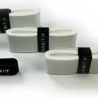 Orbit Padel White Overgrip – 3 pcs incl. rubber ring