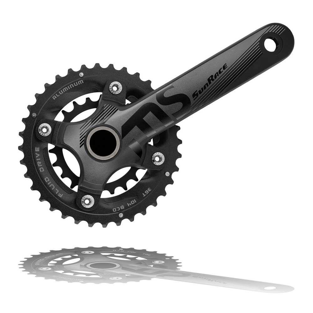 Sunrace Hollowtech FCMS66 10-Speed Crankset 175mm 2/2