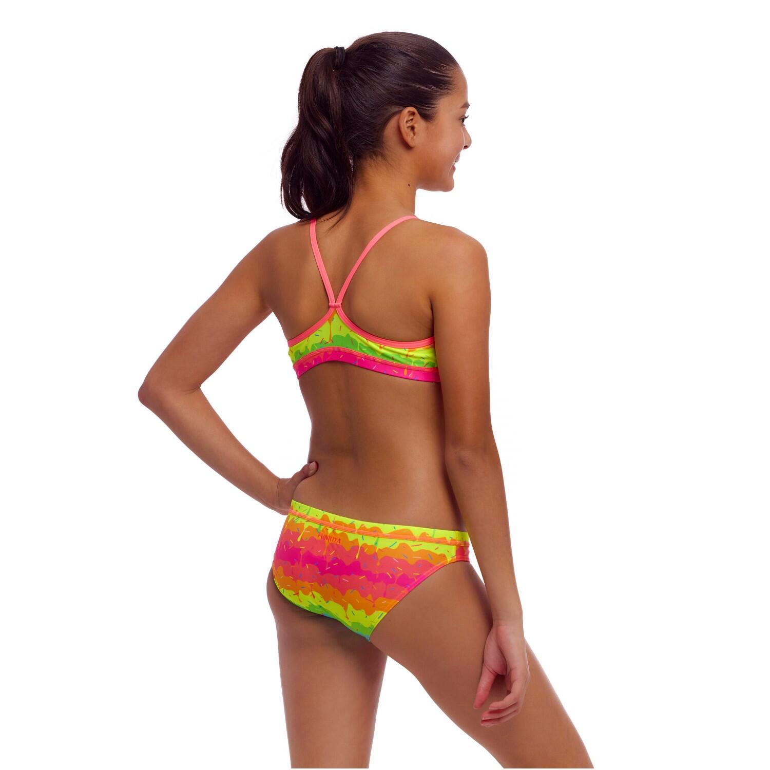 Funkita Melting Mayhem Bikini Mädchen chlorresistent 3/4