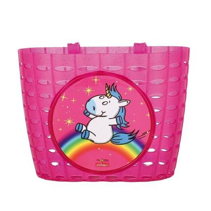 Panier vélo enfant BIKE FASHION Licorne plastique