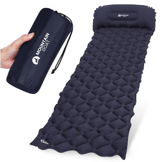Dmuchany materac turystyczny jednoosobowy MOUNTAIN GOAT