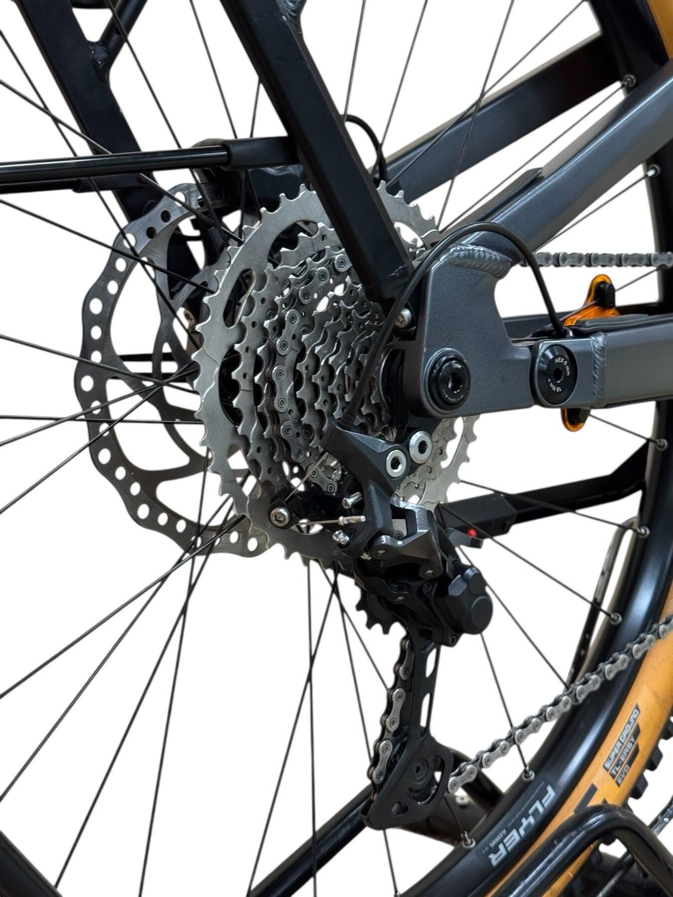 Segunda vida - Bicicletas E-montanha Flyer Goroc X 4.10 FS Shimano - Como novo 7/7