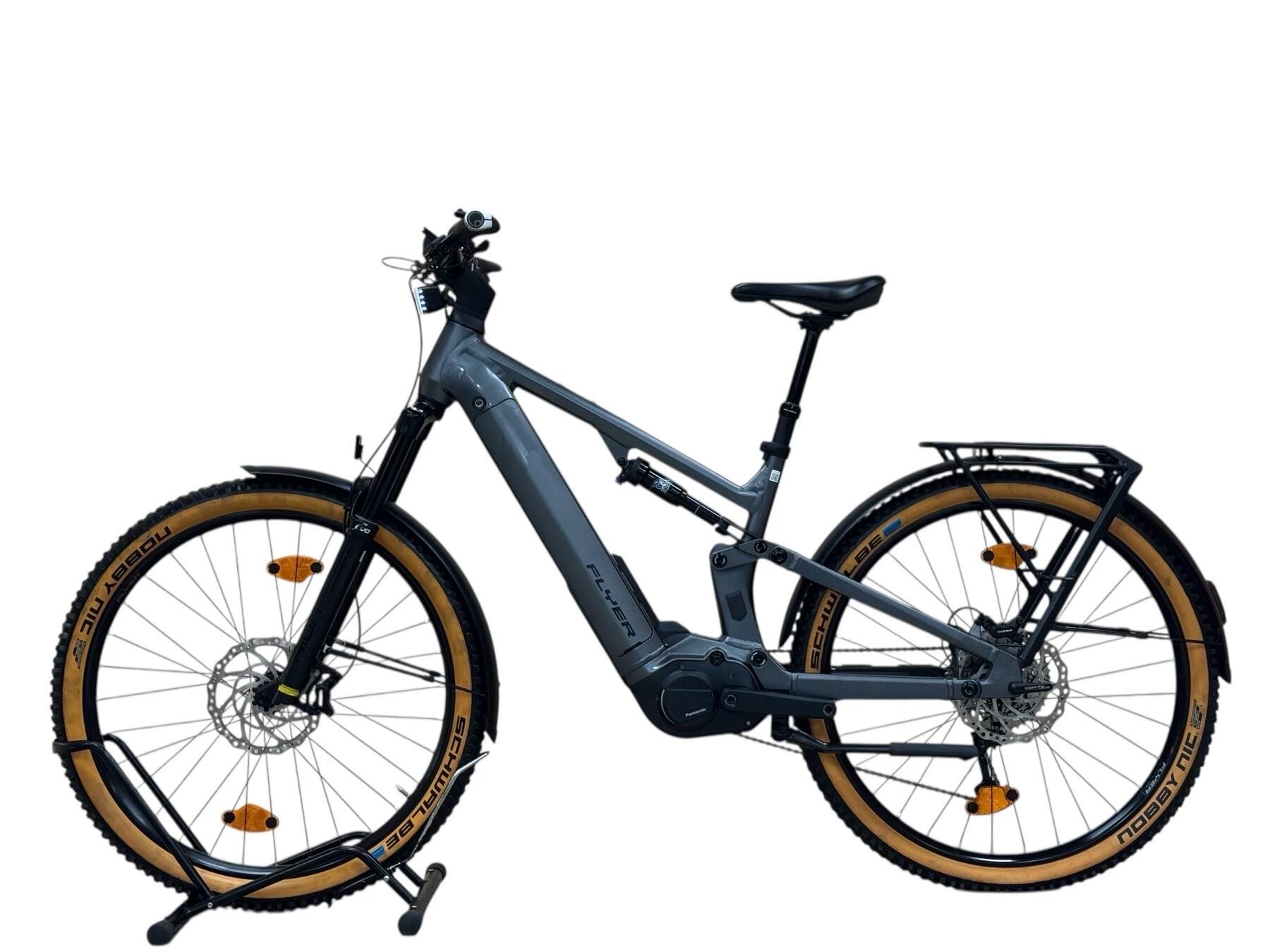 Segunda vida - Bicicletas E-montanha Flyer Goroc X 4.10 FS Shimano - Como novo 2/7