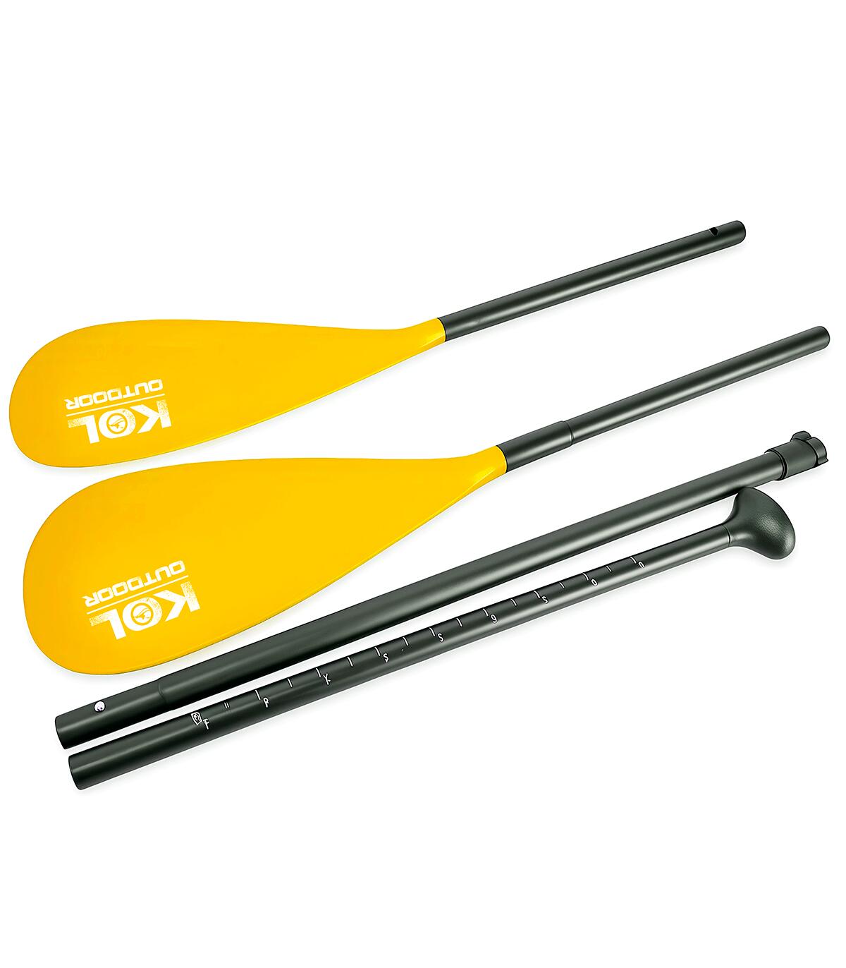 KOL OUTDOOR Remo de dupla utilização para caiaque e stand up paddle. Remo 2 em 1