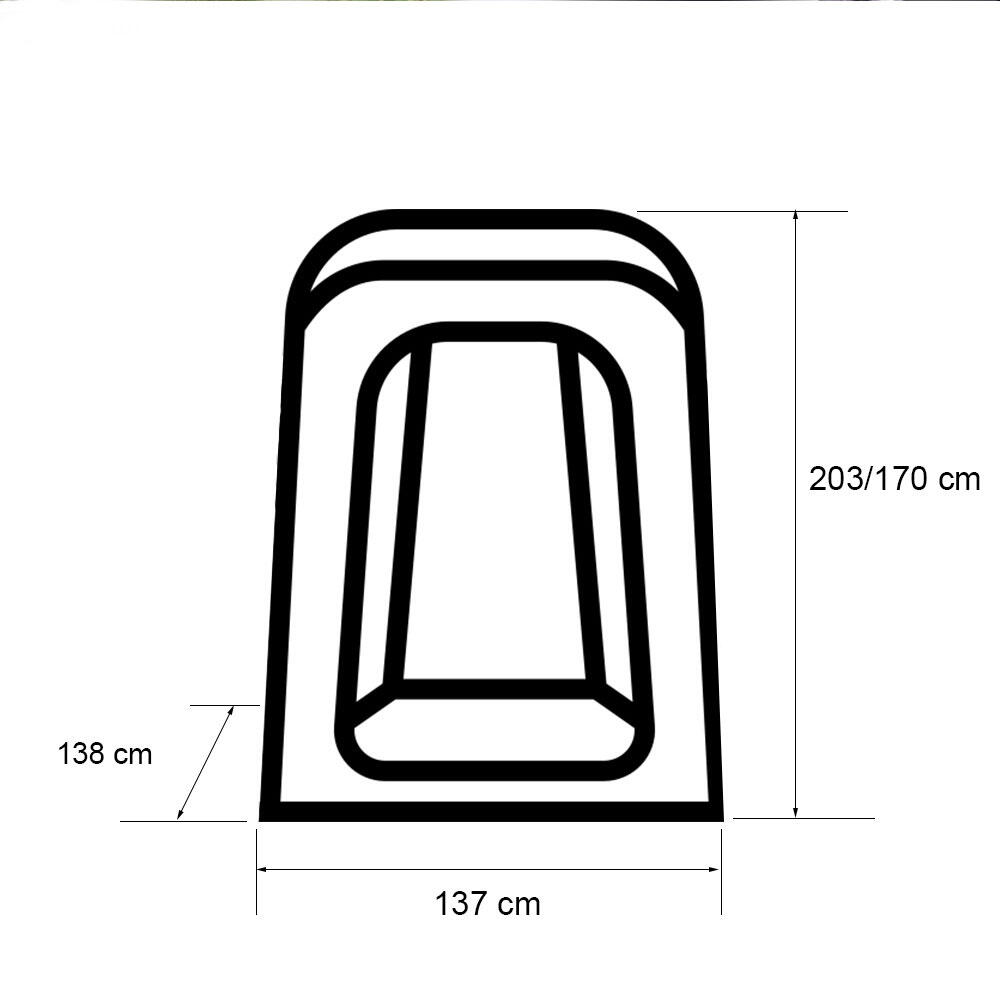 Avancé de portón trasero para Volkswagen Caddy 2004-2020 5/5