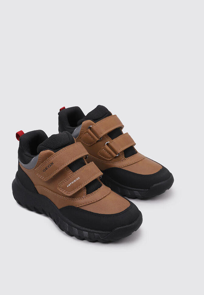 Buty GEOX J SIMBYOS BOY B ABX Brązowy