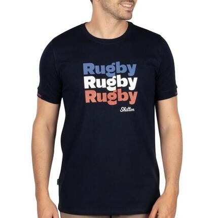 T-shirt triple rugby homme
