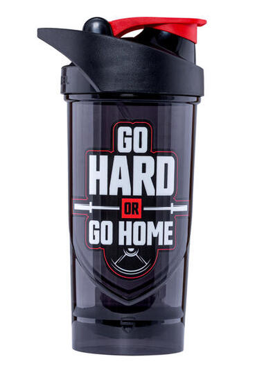 Shaker Hero Pro 700 mL noir, filtre à clic, plastique anti-odeur