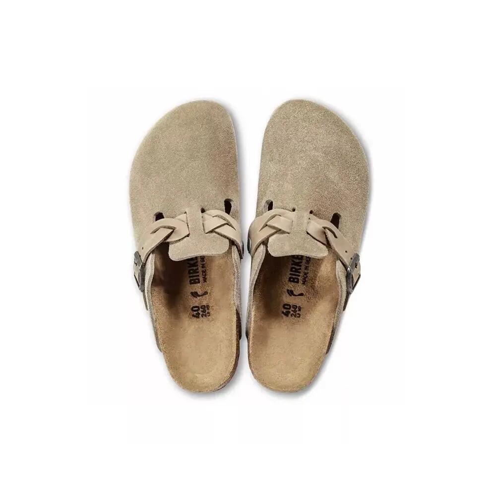 Chausson slippers Birkenstock BOSTON SUEDE BRAIDED 4/5
