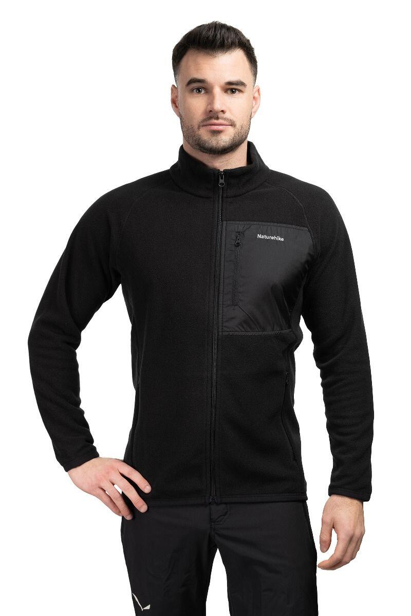 NATUREHIKE Pánská turistická fleecová mikina Fleece With Pockets CYY2441FS066