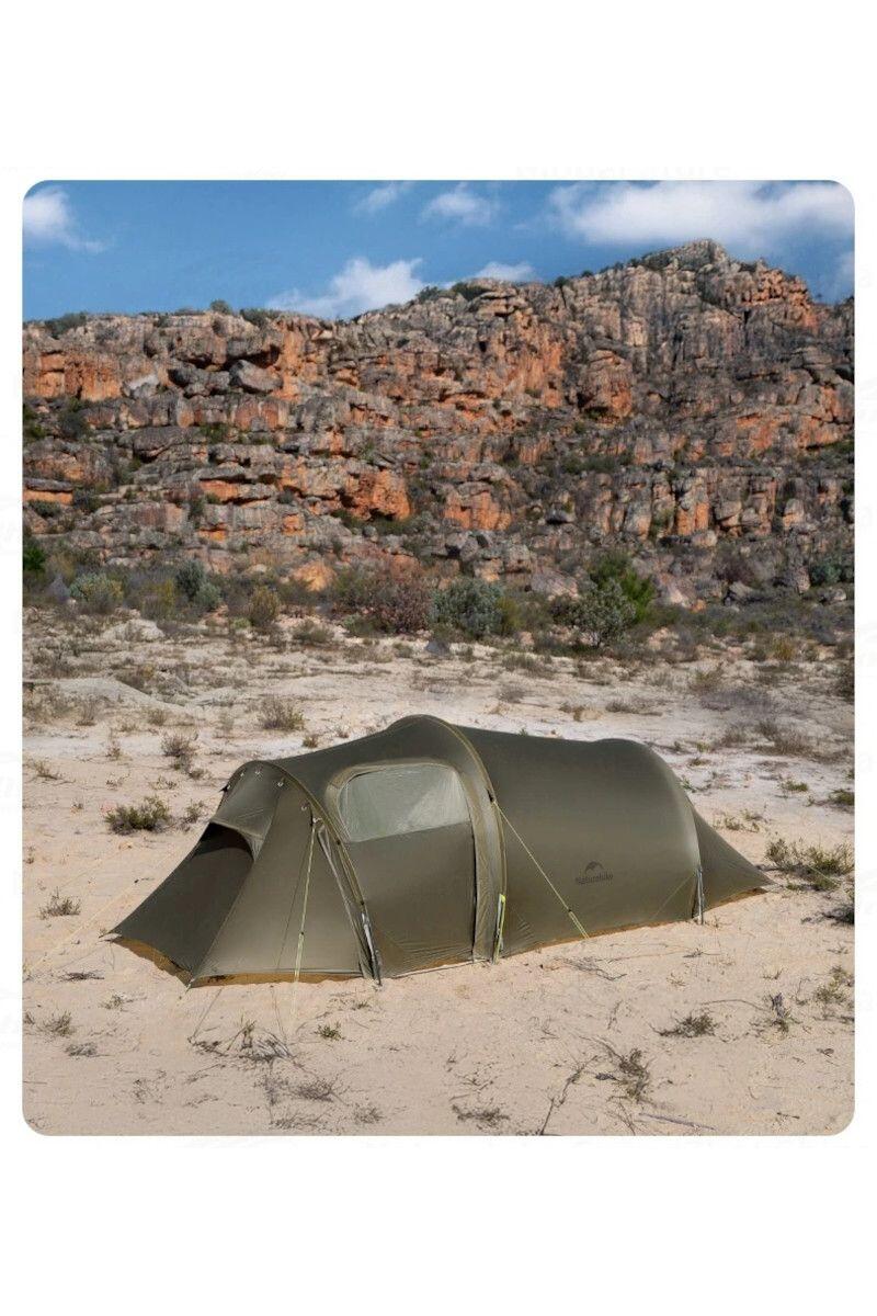 Tenda Trekking Opalus 3 15D 3 Posti Verde 4/4