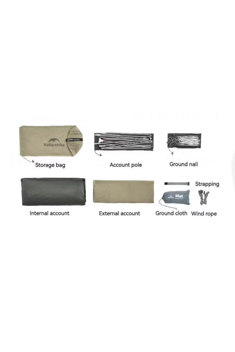 Tenda Da Trekking Cloud Up 2 Pro 20D Cnk2350Ws020 2 Posti 3/5