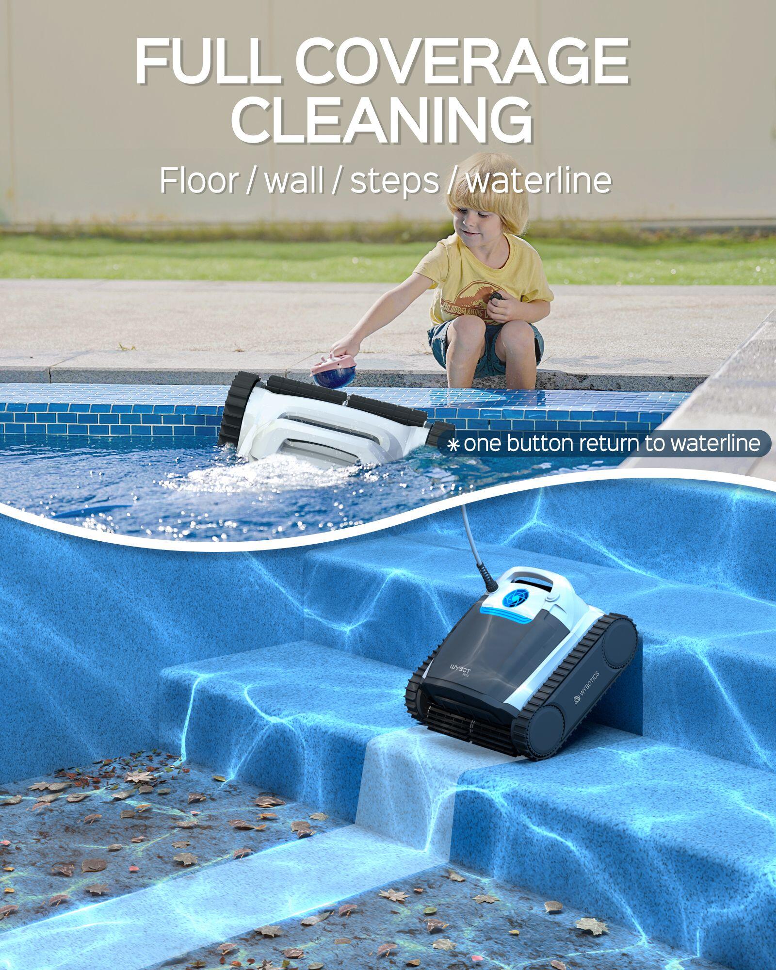 Robot de Piscine Wybot M1-C : Nettoyage Intelligent et Efficace pour Piscines 2/5