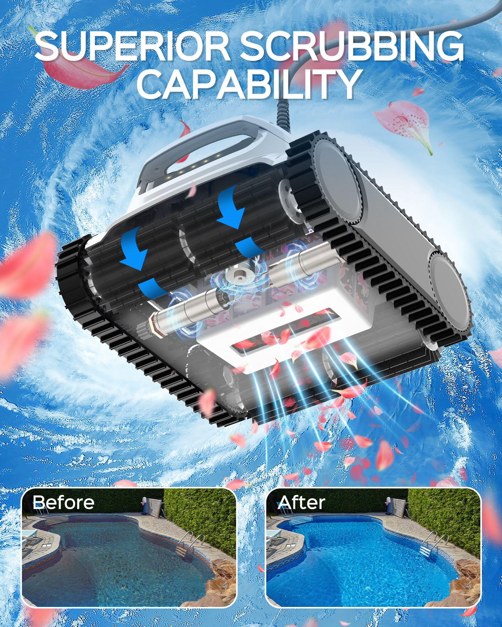Robot de Piscine Wybot M1-C : Nettoyage Intelligent et Efficace pour Piscines 3/5