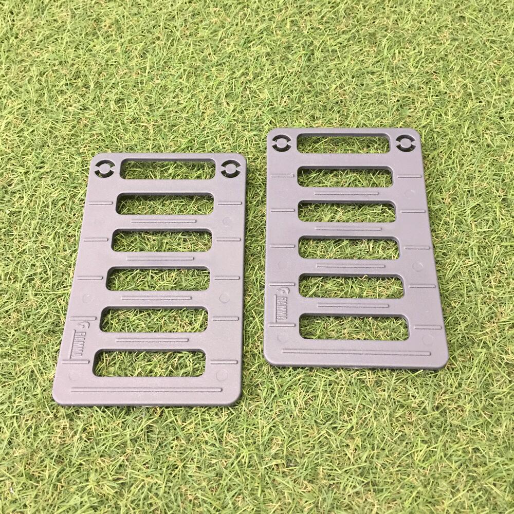 Kit de 2 placas o bandas antideslizamiento Fiamma Anti Slip Plate 3/4