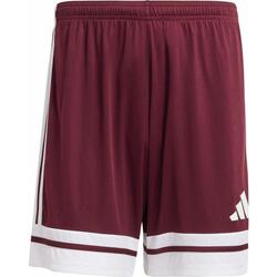 Pantaloncini da calcio uomo adidas bordeaux