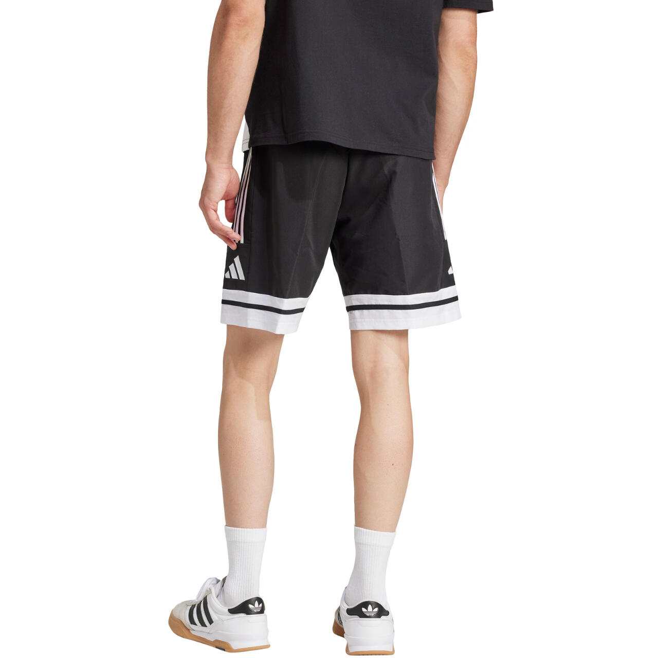 Pantaloncino uomo adidas squadra 25 - nero 3/8