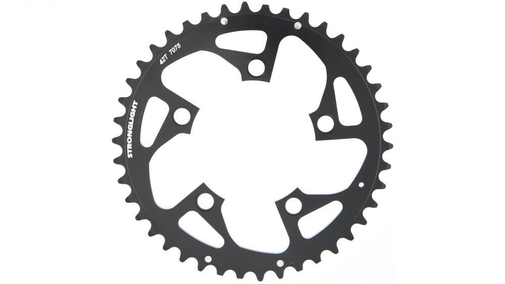 STRONGLIGHT plato MTB 42T 5 tornillos BCD 94 mm aluminio 7075 negro 2/3