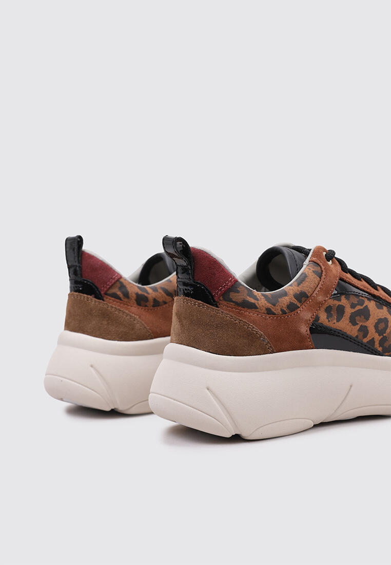 Chaussure de randonnée Baskets Femme Geox D46NHD  Animal prin 4/5