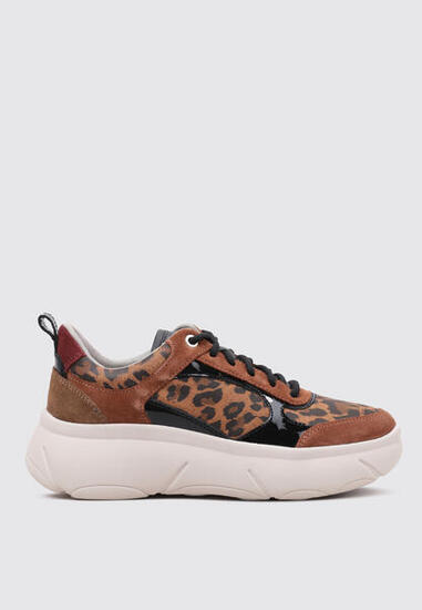 Zapatillas Deportivas Mujer Geox D46NHD Animal prin