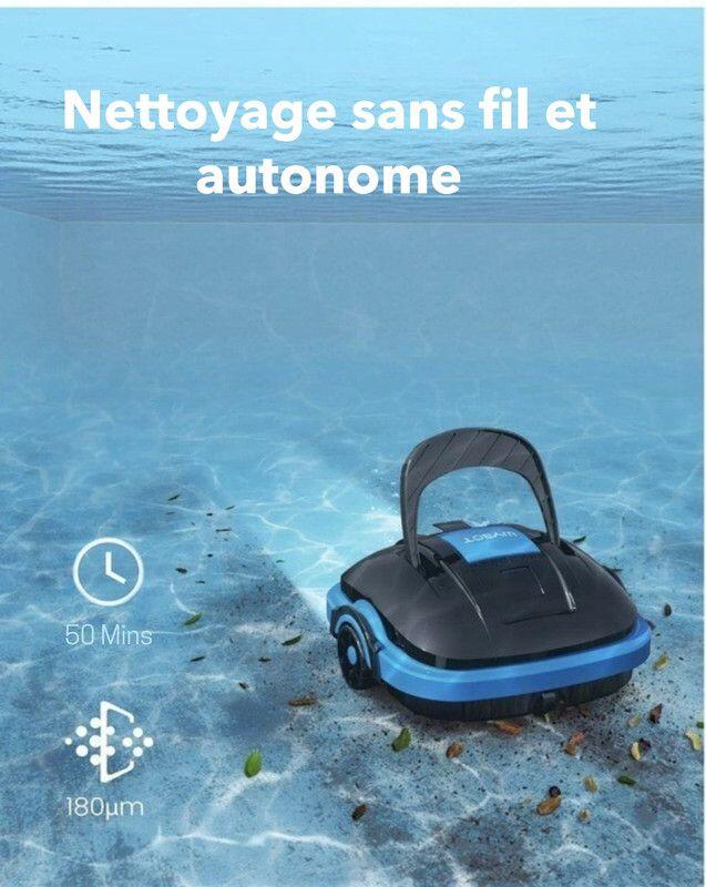 Robot de Piscine Sans Fil Wybot Osprey 200 – Nettoyage Automatique 2/4