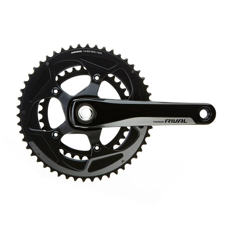 Pédalier SRAM FORCE 22 BB30 Compact 50/34 Yaw 11v Longueur de manivelle 172