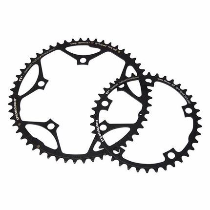Kettingblad Shimano/Sram/FSA Type S CT2 10/11V 39T Steek 130 Zwart