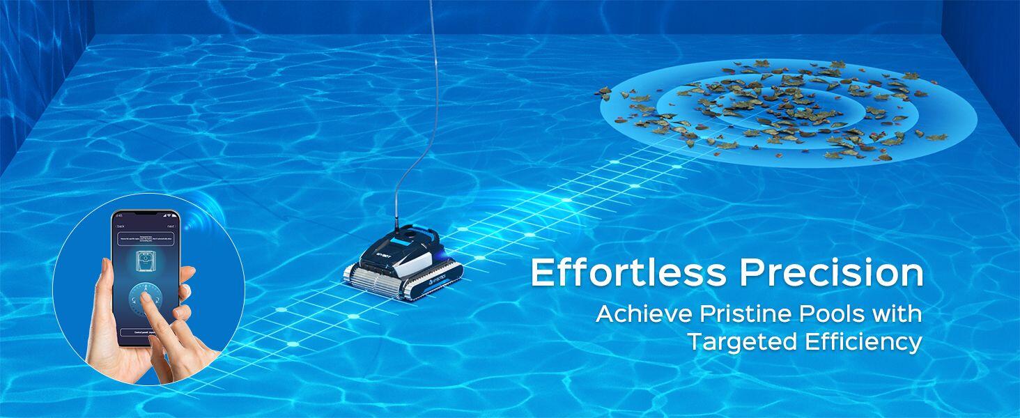 Robot de Piscine WYBOT L1  - Aspiration Puissante, Nettoyage Fond, Parois 5/5