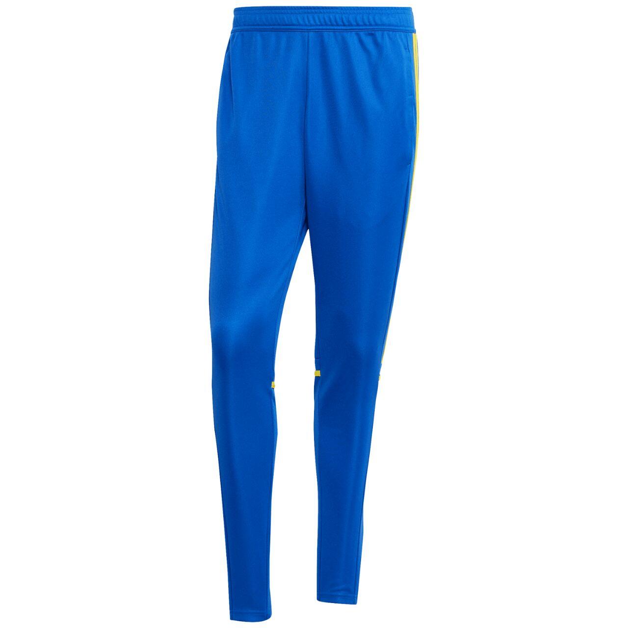 Pantalon adidas Squadra 25 bleu-jaune pour entraînement 2/9