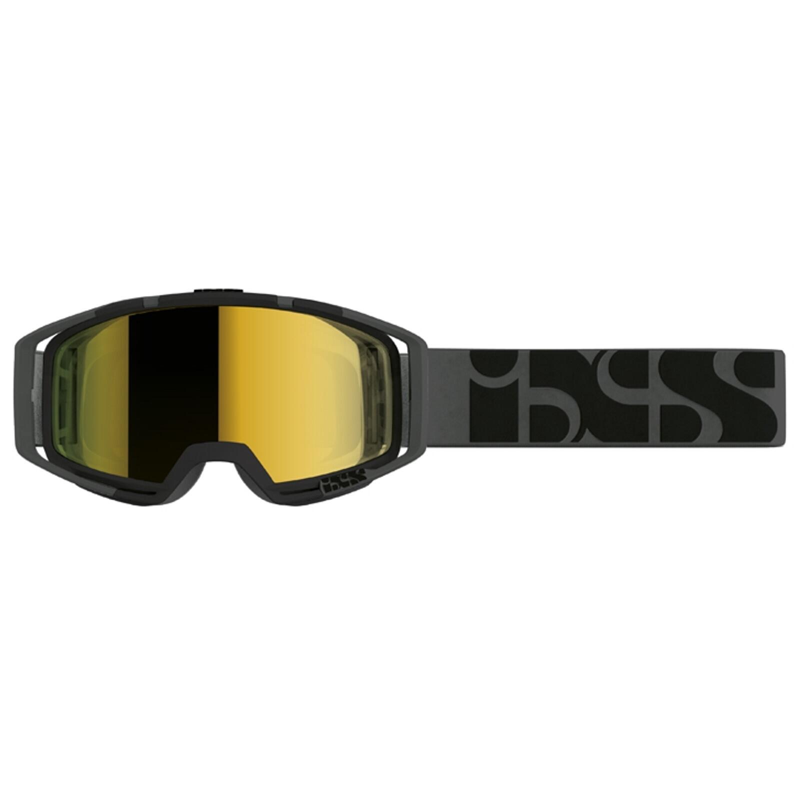 Ixs - Lunettes Vtt Goggle Trigger Mirror, Noir - Lunettes De Protection - Noir - Taille Unique - Decathlon