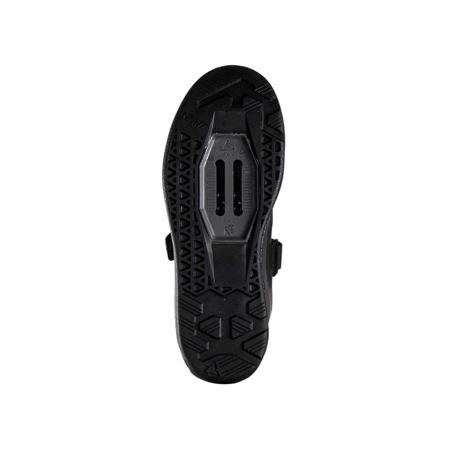 Chaussures de cyclisme VTT 5.0 femme noir 4/4