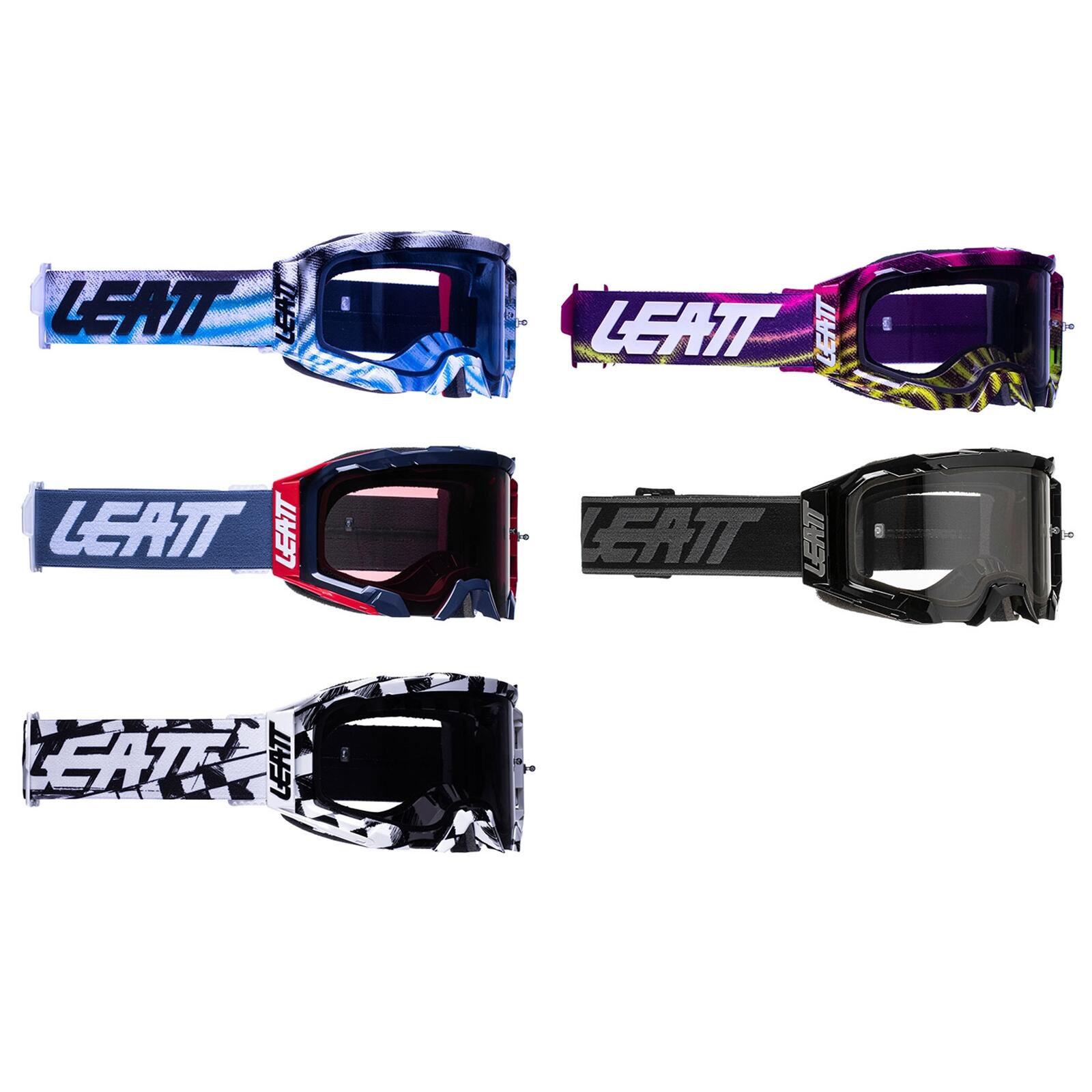 Leatt - Goggle Velocity 5.5 - Rouge Gris Clair 58 - Lunettes De Protection - Rouge - Taille Unique - Decathlon