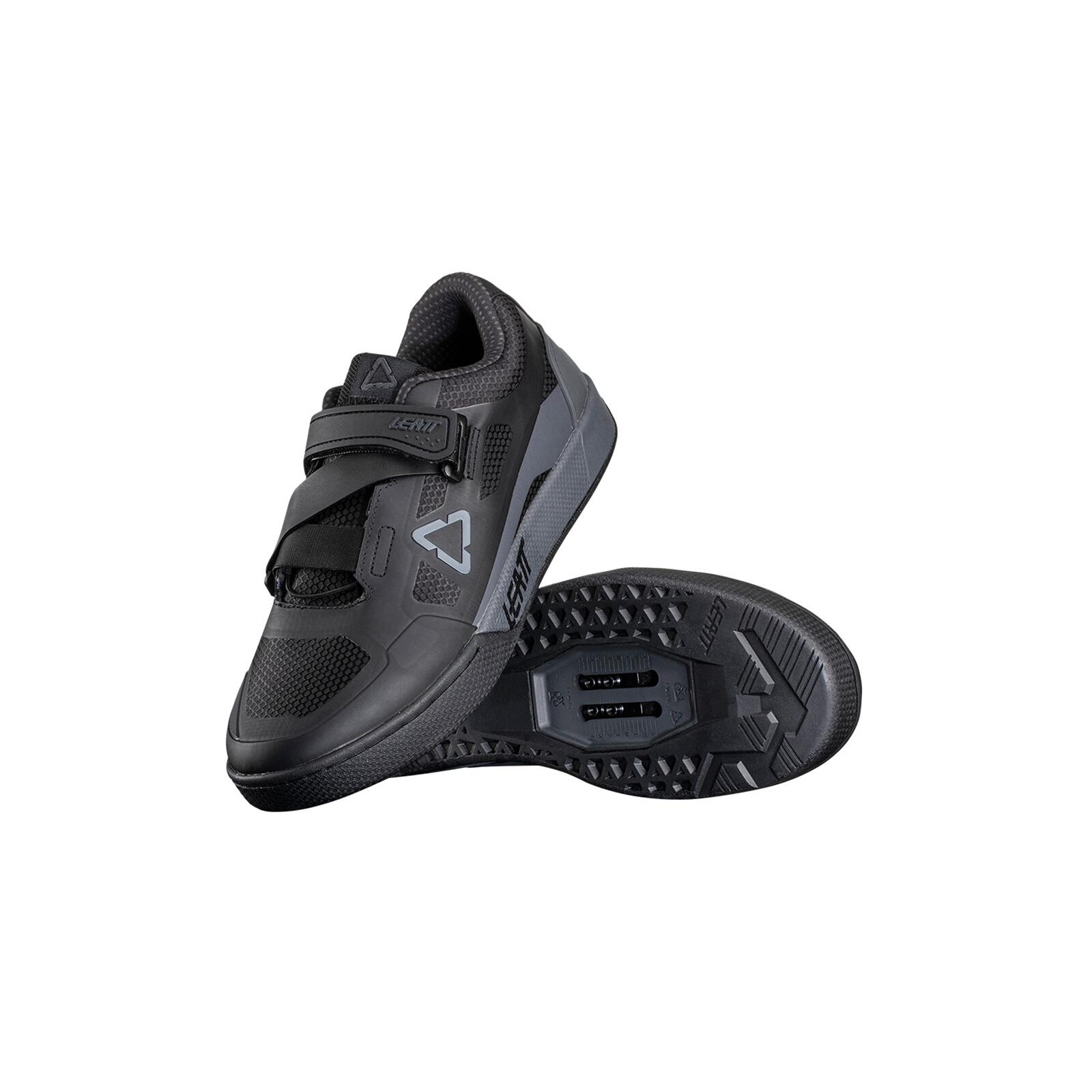 Leatt - Chaussure 5.0 Clip Shoe Stealth - Chaussures De Vélo - Noir - 42 - Decathlon