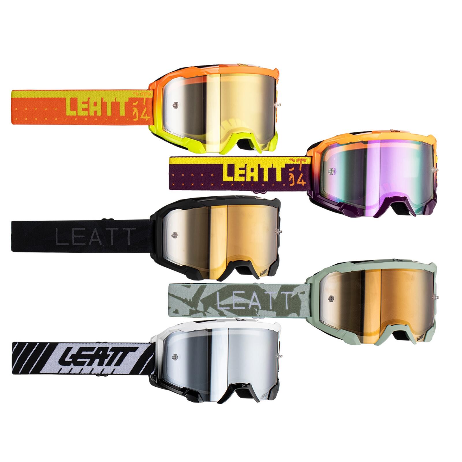 LEATT Gafas Velocity 4.5 Iriz Citrus Bronze UC 68%