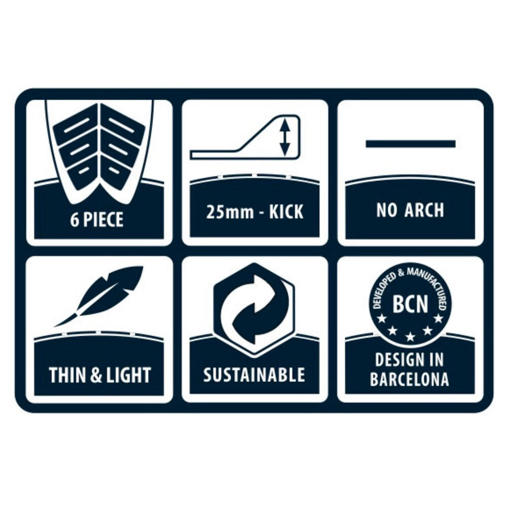 PADS ARRIERE SURF LIEGE RSPRO 5/5