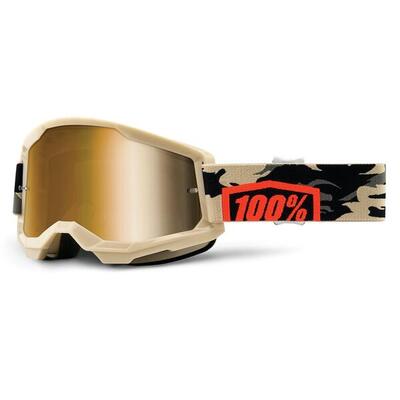 Occhiali da MTB Goggle Strata 2 - Lenti a specchio Kombat