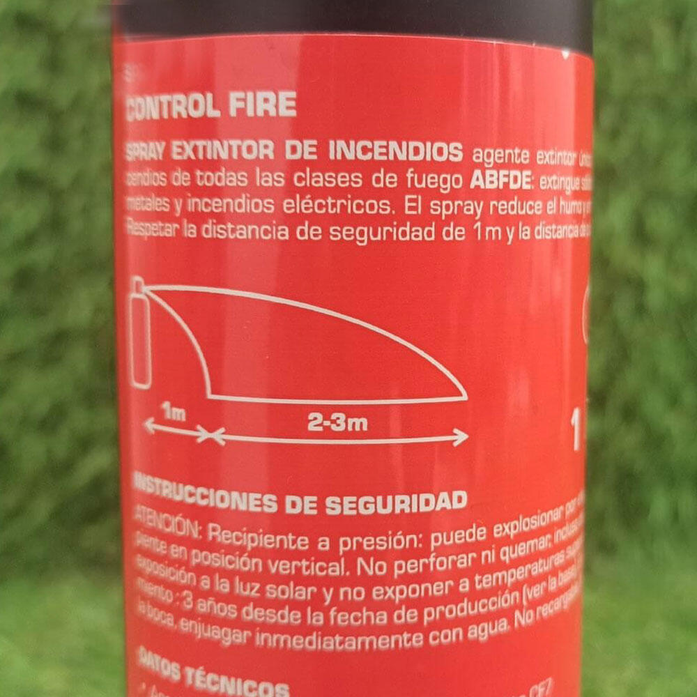 Extintor en spray Control Fire - 200 ml 6/6
